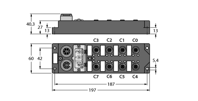 Turck FDNL-CPG88-T-V, FDNL-L1600-T