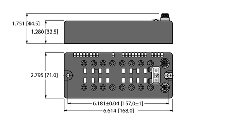 Turck BLCDN-16M8L-8DI-P-8DI-P, BLCDN-16M8L-8XSG-P-8XSG-P