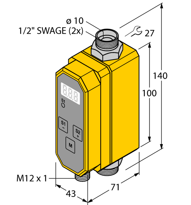 Turck FCI-D10A4P-2ARX-H1160/D205