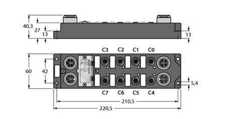 Turck FDNP-S0404G-TT