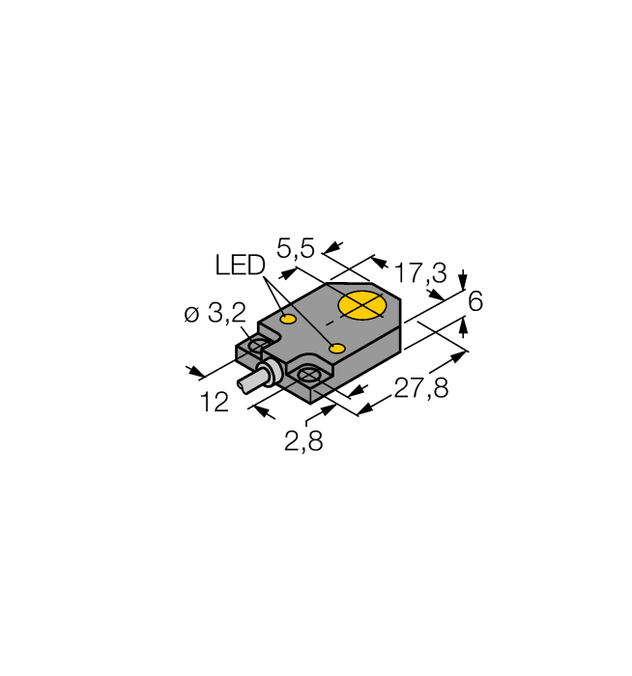 Turck BI3-Q06-AN6X2, BI3-Q06-AP6X2