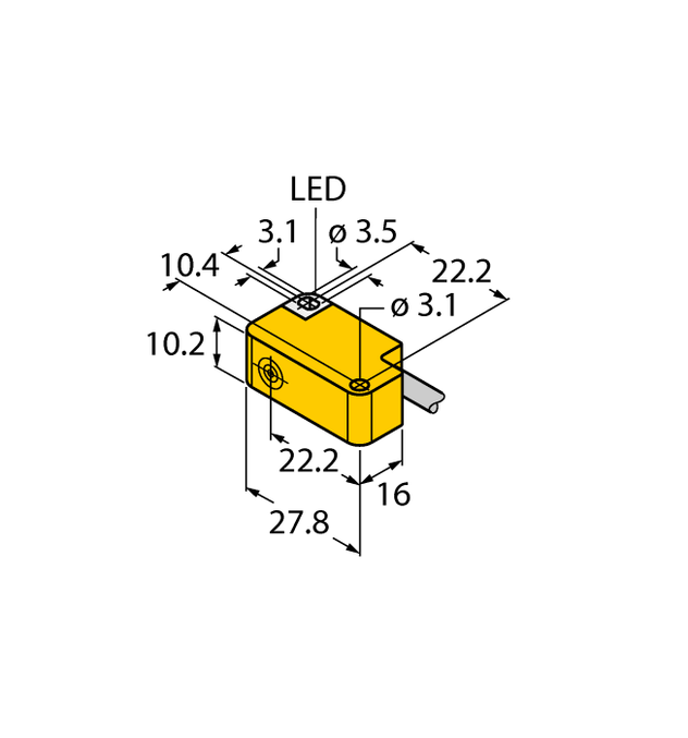 Turck BI2-Q10S-AN6X, BI2-Q10S-AP6X, BI2-Q10S-AZ31X, BI2-Q10S-AZ31X 7M, BI2-Q10S-RP6X, BI2-Q10S-RZ31X, BI2-Q10S-VN6X, BI2-Q10S-VP6X, BI2-Q10S-Y1X, NI5U-Q10S-AP6X
