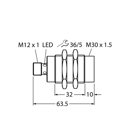 Turck TN-M30-IOL-H1141, TN-M30-IOL2-H1141