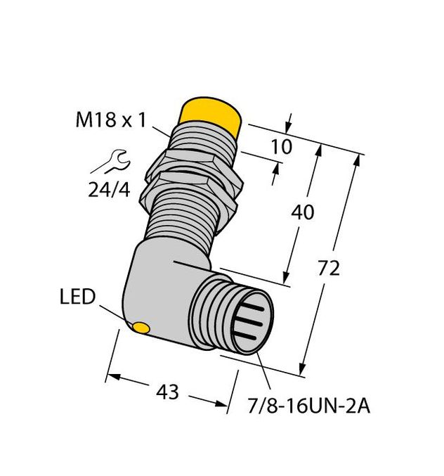 Turck NI10-G18-AN6X-B1441, NI10-G18-AP6X-B1441, NI10-G18-VN6X-B1441
