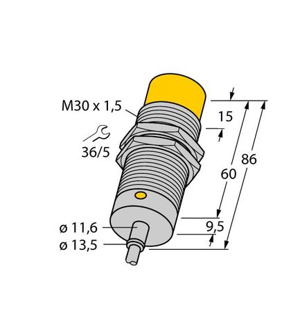 Turck NI15-M30T-AN6X, NI15-M30T-AP6X