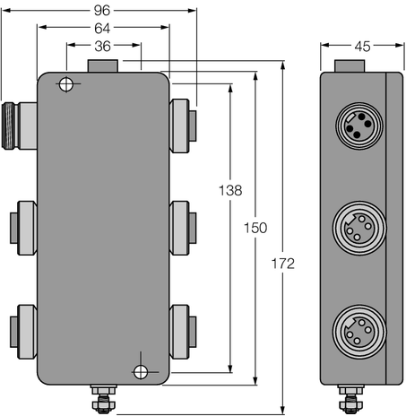 Turck JBBS-48SC-M413/EX, JBBS-49-M413/EX, JBBS-49SC-M413/EX