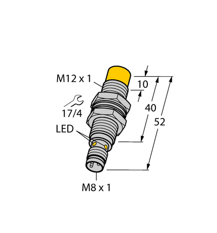 Turck NI10U-M12-AN6X-V1131, NI10U-M12-AP6X-V1131