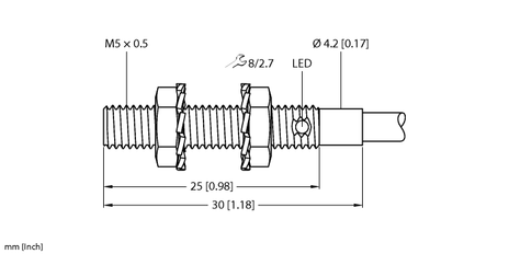 Turck BI1-EG05-AN6X, BI1-EG05-AP6X, BI1-EG05-AP6X 7M, BI1-EG05-RN6X, BI1-EG05-RP6X