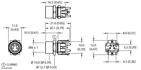 Turck MFKSH 4F-PCB
