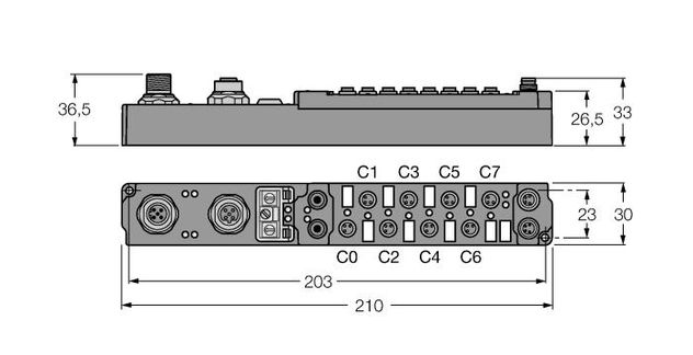 Turck SCOL-0404D-1003, SDNL-0404D-1003