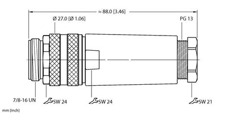 Turck BS 4151-0/13.5