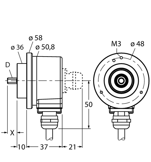 Turck RI-10S6S9-2K1024-CA1M