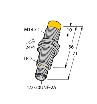 Turck NI10-G18-AZ3X-B3331, NI10-G18-RZ3X-B3331, NI12U-G18-ADZ30X2-B3331, NI14-GT18-ADZ30X2-B3331/S1589, NI8-G18-ADZ30X2-B3331/S34, NI8-G18-AZ3X-B3331, NI8-GT18-ADZ30X2-B3331/S34, NI8-GT18-ADZ30X2-B3331/S34/S1589