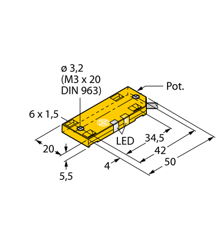Turck BC10-QF5.5-AN6X2, BC10-QF5.5-AN6X2/S932, BC10-QF5.5-AP6X2, BC10-QF5.5-AP6X2/S932, BC10-QF5.5-RN6X2, BC10-QF5.5-RN6X2/S932, BC10-QF5.5-RP6X2, BC10-QF5.5-RP6X2/S932, BCE10-QF5.5-AP6X2