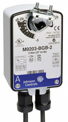 Johnson Controls M9203-AGB-2Z, M9203-BGB-2, M9203-BUA-2, M9203-BUA-2Z, M9203-BUB-2, M9203-GGB-2