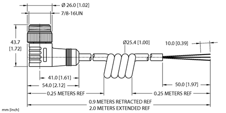 Turck WSM 30-2M/S90-SP