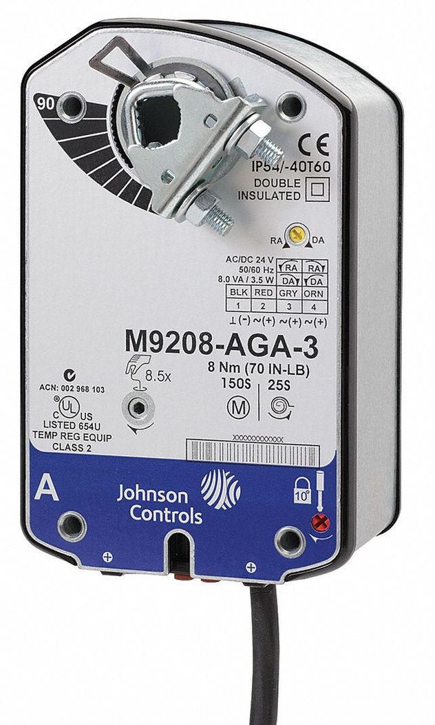 Johnson Controls M9208-BGA-3, M9208-BGC-3, M9208-GGA-2