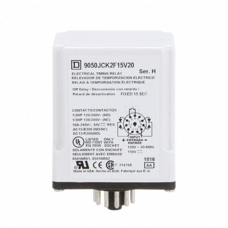 Square D 9050JCK2F15V20