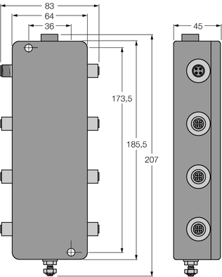 Turck JBBS-48-E613/3G, JBBS-48SC-E613/EX, JBBS-49-E613/3G, JBBS-49-E613/EX, JBBS-49SC-E613/3G, JBBS-49SC-E613/EX