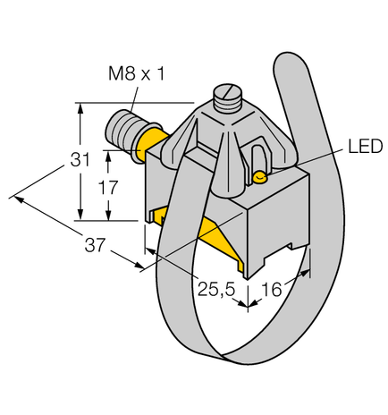 Turck BIM-KST-AN6X-V1131, BIM-KST-AP6X-V1131
