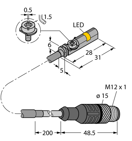 Turck BIM-UNT-AP6X-0.5-RS4/S1765