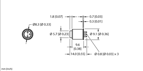 Turck MFKB 3 (10/BAG)