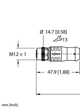 Turck EKRB001-ESRB001-A4.400-WE8Y-0.5, EKRB001-ESRB001-A4.400-WE8Y-1, EKRB001-ESRB001-A4.400-WE8Y-1.5, EKRB001-ESRB001-A4.400-WE8Y-10, EKRB001-ESRB001-A4.400-WE8Y-12, EKRB001-ESRB001-A4.400-WE8Y-15, EKRB001-ESRB001-A4.400-WE8Y-2, EKRB001-ESRB001-A4.400-WE8Y-20, EKRB001-ESRB001-A4.400-WE8Y-3, EKRB001-ESRB001-A4.400-WE8Y-4, EKRB001-ESRB001-A4.400-WE8Y-5, EKRB001-ESRB001-A4.400-WE8Y-6, EKRB001-ESRB001-A4.400-WE8Y-8