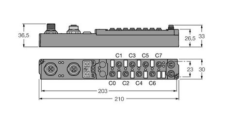 Turck SDPB-0808D-1001