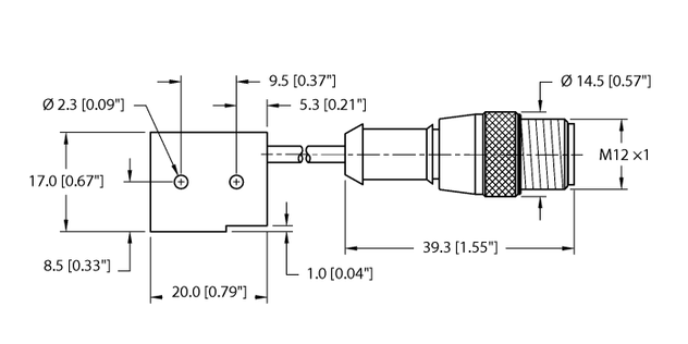Turck BI1-Q6.5-AN6-0.2-RS4T, NI2-Q6.5-AP6-0.2-RS4T/S34