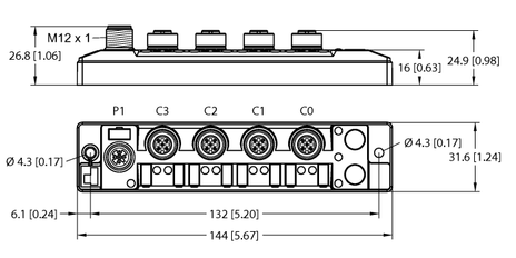 Turck TBIL-S4-8DIP, TBIL-S4-8DXP