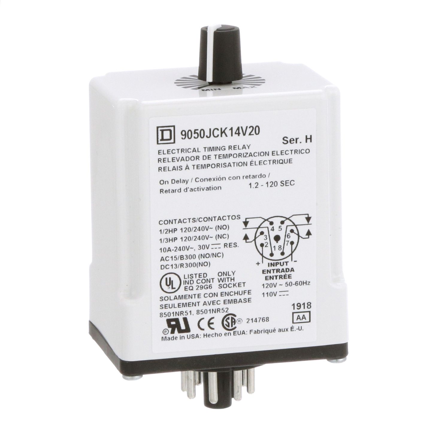 Square D 9050JCK14V20