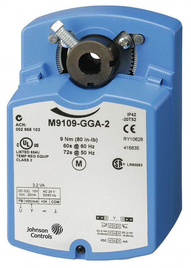Johnson Controls M9109-AGC-4, M9109-GGA-2, M9109-GGA-4, M9109-GGC-2, M9109-GGC-4