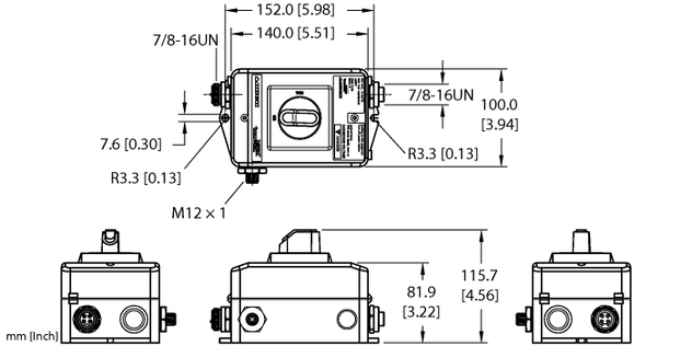 Turck RSF RKF 44/DS/AUX