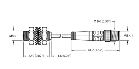 Turck BI1.5-EG08K-Y1-0.2-PSG3M
