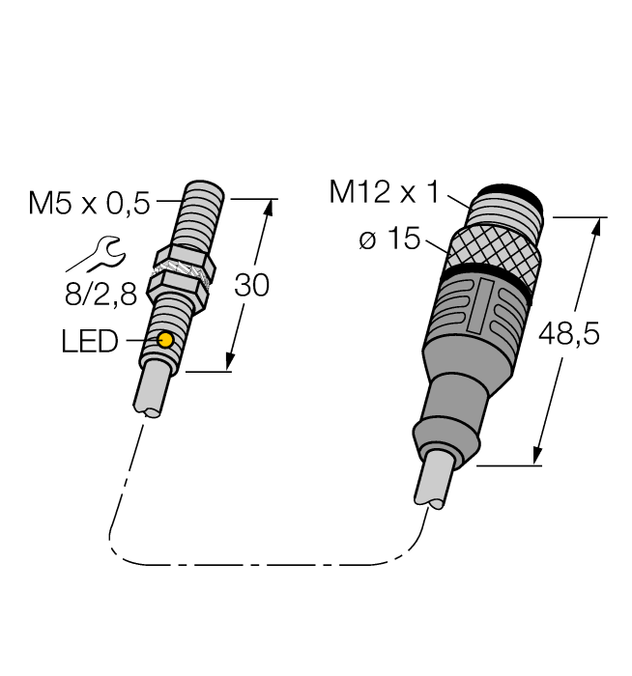 Turck BI1-EG05-AN6X-0.2-RS4T, BI1-EG05-AP6X-0.2-RS4T, BI1-EG05-Y1-0.2-RS4.21T