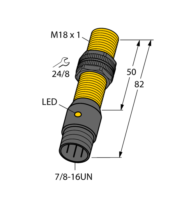 Turck BI5-P18-AZ3X-B2331, BI5-P18-AZ3X-B2331/S100, BI5-P18-RZ3X-B2331, NI10-P18-AZ3X-B2331, NI10-P18-RZ3X-B2331