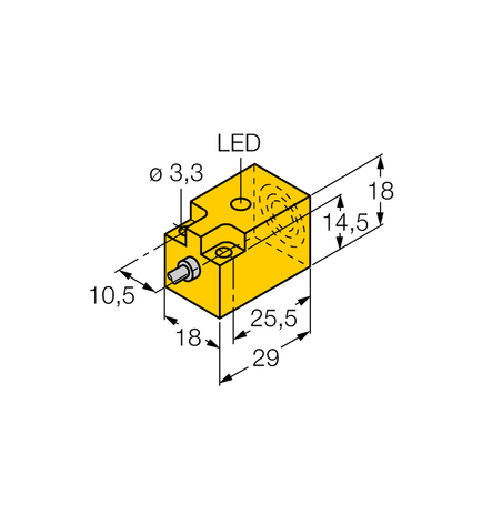 Turck NI5-Q18-AN6X, NI5-Q18-AP6X
