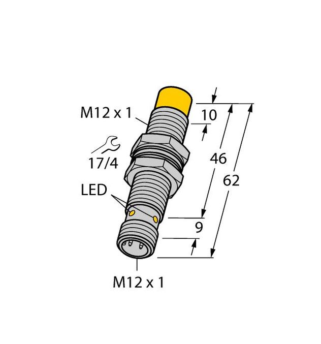 Turck NI4-M12E-AD4X-H1141, NI4-M12E-VN6X-H1141, NI4-M12E-VP6X-H1141