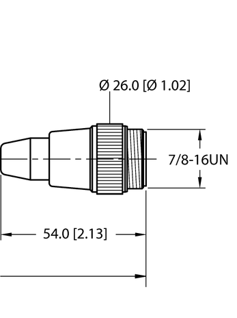 Turck RKC 4.4T-0.5-RSM 40/S3520, RKC 4.4T-2-RSM 40/S3520, RKC 4.4T-3-RSM 40/S3520, RKC 4.4T-5-RSM 40/S3520
