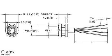 Turck MFKS 4F-0.15, MFKS 4F-0.2, MFKS 4F-0.3, MFKS 4F-0.4, MFKS 4F-0.5, MFKS 4F-0.8, MFKS 4F-1, MFKS 4F-2, MFKS 4F-3