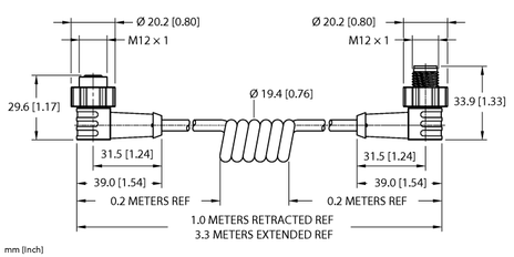 Turck EKWT-ESWT-A4.400-GU24.SP-3.3, EKWT-ESWT-A4.400-GU2K.SP-3.3