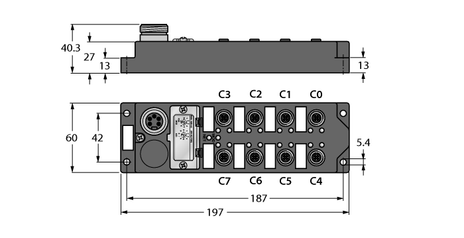 Turck FDNL-CSG88-W, FDNL-S1600-W