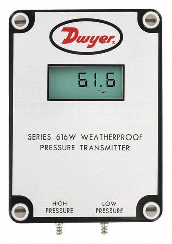 Dwyer 616W-3-LCD