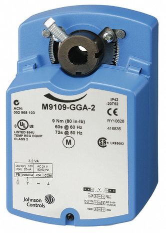 Johnson Controls M9109-AGA-4, M9109-GGA-2