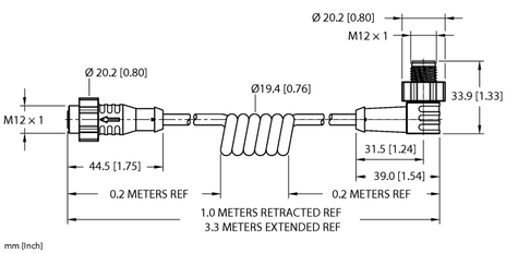 Turck EKRT-ESWT-A4.400-GU24.SP-3.3, EKRT-ESWT-A4.400-GU2K.SP-3.3