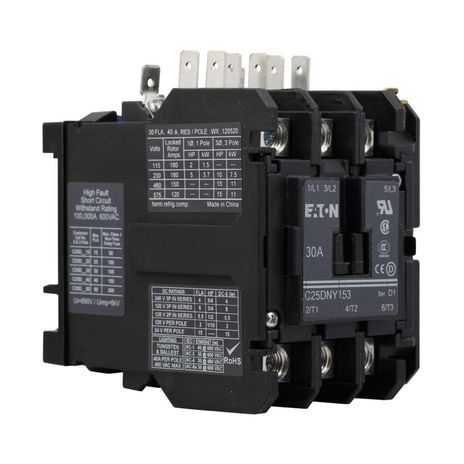 Eaton C25DNY153AL, C25DNY153TL