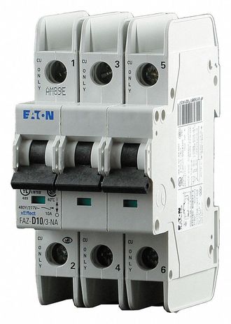 Eaton FAZ-C1/3-NA, FAZ-C10/3-NA, FAZ-C13/3-NA, FAZ-C15/3-NA, FAZ-C16/3-NA, FAZ-C2/3-NA, FAZ-C20/3-NA, FAZ-C25/3-NA, FAZ-C3/3-NA, FAZ-C30/3-NA, FAZ-C32/3-NA, FAZ-C35/3-NA, FAZ-C4/3-NA, FAZ-C40/3-NA, FAZ-C5/3-NA