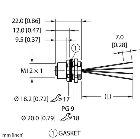 Turck EFKBG-A4.400.2-0.5, EFKBG-A4.400.2-1, EFKBG-A4.400.2-2, EFKBG-A4.400.8-0.5, EFKBG-A4.400.8-1, EFKBG-A4.400.8-2, EFKVG-A4.400.2-0.5, EFKVG-A4.400.2-1, EFKVG-A4.400.2-2