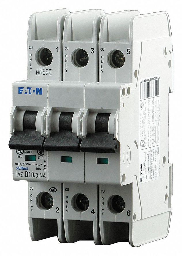 Eaton FAZ-C1/3-NA, FAZ-C10/3-NA, FAZ-C13/3-NA, FAZ-C15/3-NA, FAZ-C16/3-NA, FAZ-C2/3-NA, FAZ-C20/3-NA, FAZ-C25/3-NA, FAZ-C3/3-NA, FAZ-C30/3-NA, FAZ-C32/3-NA, FAZ-C35/3-NA, FAZ-C4/3-NA, FAZ-C40/3-NA, FAZ-C5/3-NA