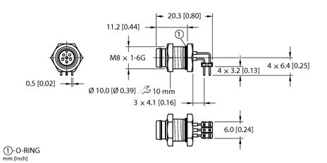 Turck WMFS 6F-PCB